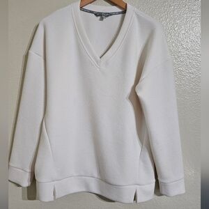 Marc New York Cream V-Neck Sweater
